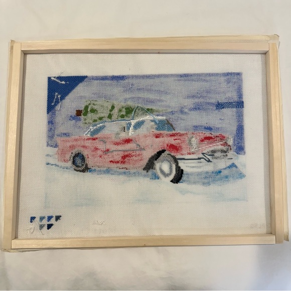 Holiday Needlepoint Canvas - Scott Church Creative - Picture 3 of 4